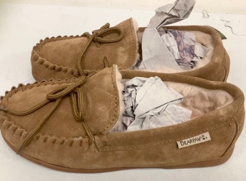 BEARPAW Mindy Slippers Women's 9M, Appears New, Sold As-is - Lot 128