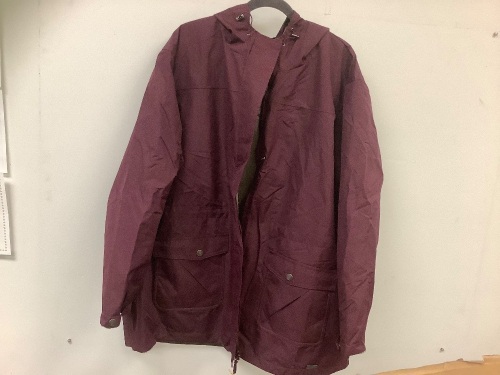 Natural Reflections Essential Reversible Parka Women's 3X, Appears New, Sold As-is - Lot 130