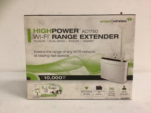 High Power Wifi Range Extender, Appears New, Sold as is - Lot 261