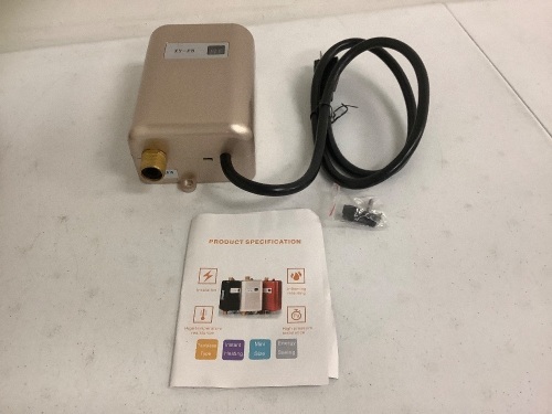 Tankless Electric Water Heater, E-Commerce Return, Sold as is - Lot 308