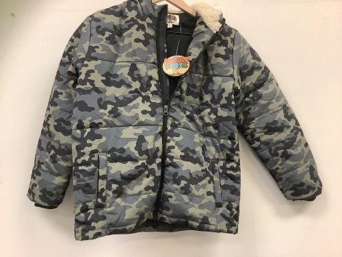 Outdoor Kids Boys Puffy Jacket Kids XL, Appears New, Sold As-is - Lot 265