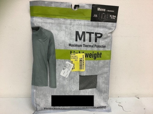 MTP Maximum Thermal Protection Lightweight Men's XL, Appears New, Sold As-is - Lot 266