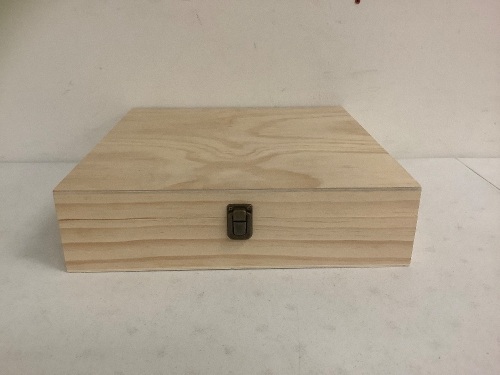 Woodden Essential Oils Box, 14" Square, Appears New, Sold as is - Lot 309