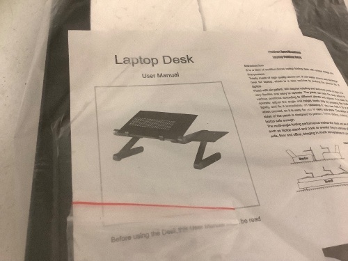 Laptop Desk, Appears New, Sold as is - Lot 310