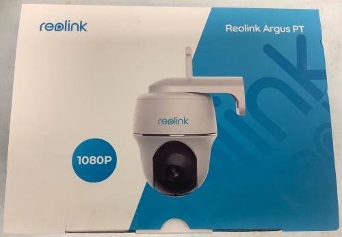 Lot of (2) Reolink Argus PT Security Cameras, E-Comm Return, Sold As-is - Lot 409