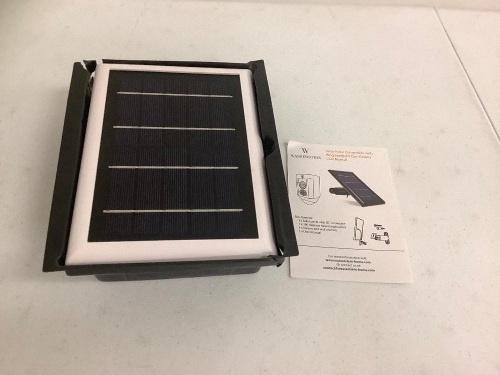 Solar Panel for Ring Spotlight Cam battery, E-Comm Return, Sold as is - Lot 313