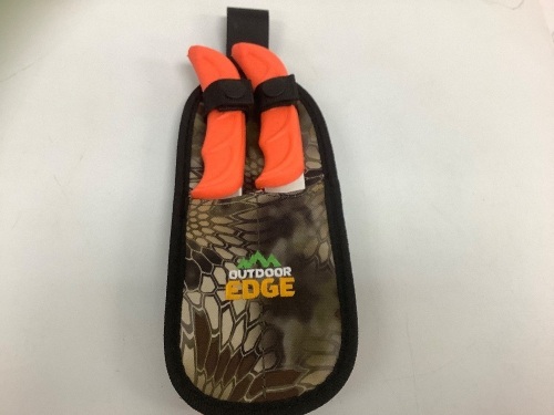 Outdoor Edge Cutlery WildGuide Knife Set, Appears New, Sold As-is - Lot 604