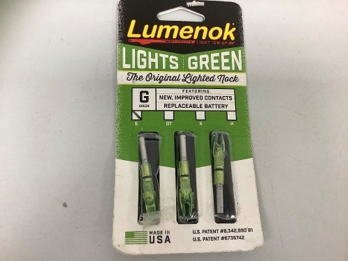 Burt Coyote Lumenok Signature Green 3 Pack, Appears New, Sold As-is - Lot 615