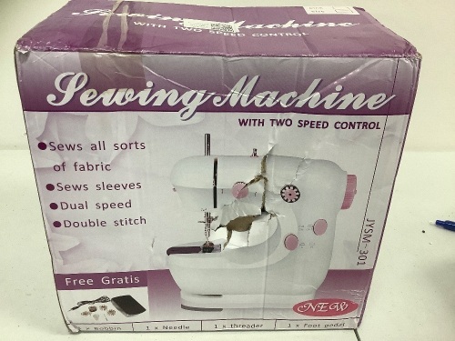 Small Sewing Machine, E-Commerce Return, Sold as is - Lot 70