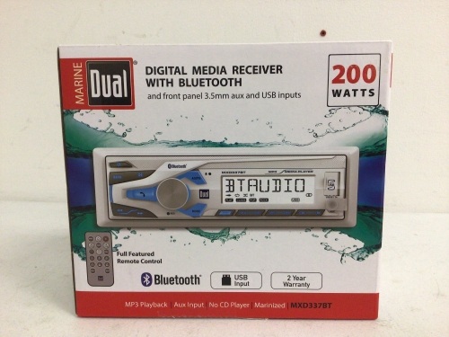 Digital Media Receiver w/ Bluetooth, E-Commerce Return, Sold as is - Lot 563