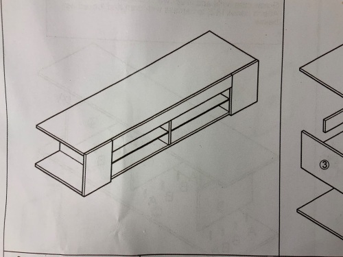 Tv Stand, E-Commerce Return, Sold as is - Lot 460