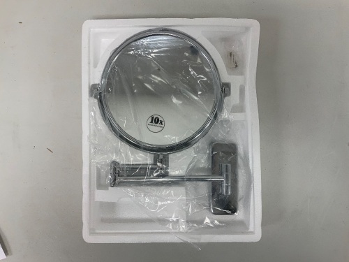 Wall Mount Cosmetic Mirror, Appears New, Sold as is - Lot 472