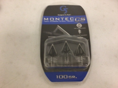 Montec CS BroadHeads, E-Comm Return - Lot 523