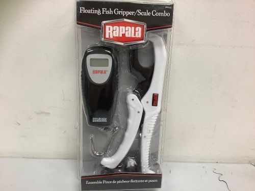 Rapala Floating Fish Gripper/Scale Combo, E-Commerce Return, Sold as is - Lot 639