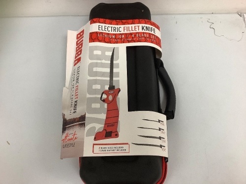 Bubba Electric Fillet Knife, Appears new, Sold as is - Lot 86