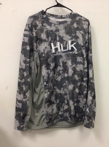 Huk Mens Long Sleeve, XXL, E-Comm Return - Lot 571