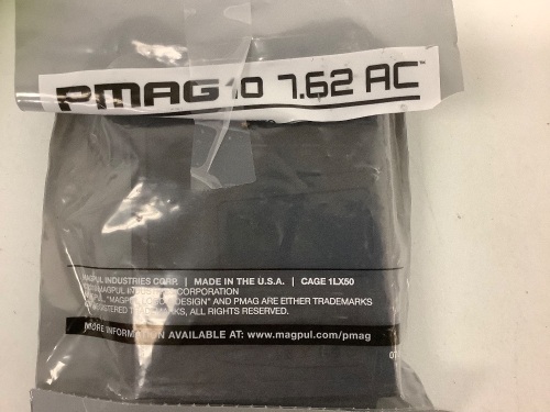 Magpul Pmag 10 7.62 AC, E-Commerce Return, Sold as is - Lot 612