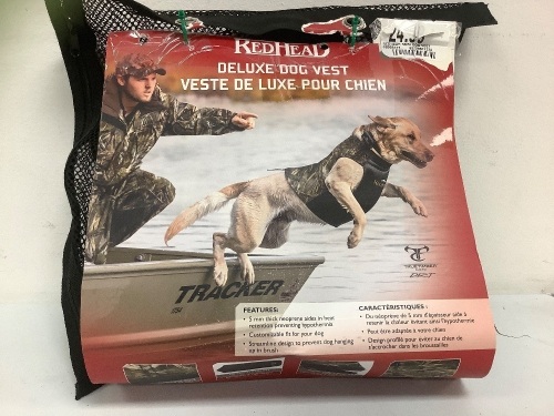 RedHead Deluxe Dog Vest, M, E-Commerce Return, Sold as is - Lot 675