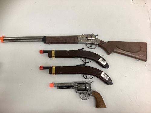 Lot of (4) Toy Guns, E-Commerce Return, Sold as is - Lot 677