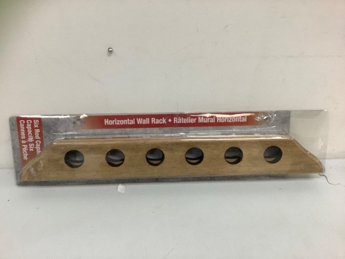 Wall Rod Rack, E-Commerce Return, Sold as is - Lot 687