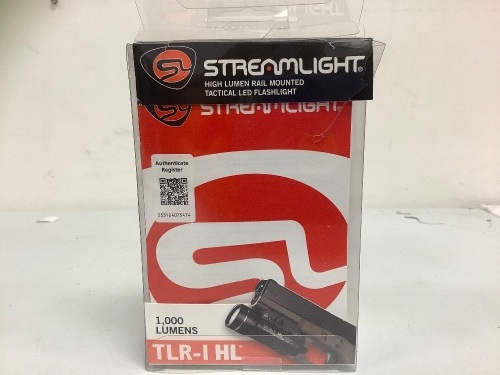Streamlight High Lumen Rail Mounted Tactical LED Flashlight, E-Commerce Return, Sold as is - Lot 696