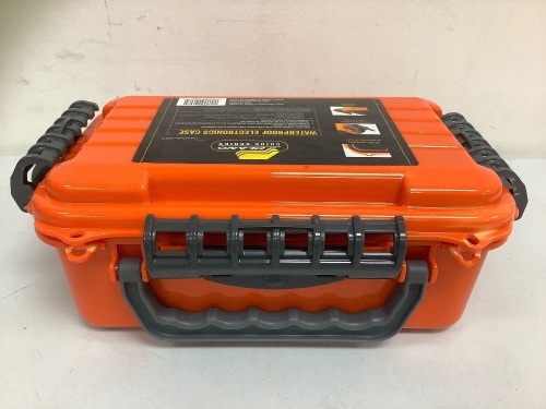 Plano Waterproof Electronics Case, Appears New, Sold as is - Lot 697