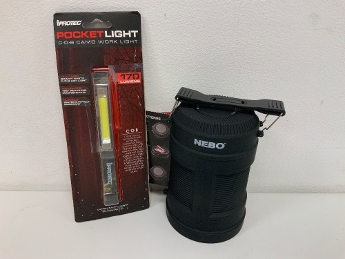 Lot of (2) Lights, E-Comm Return - Lot 479