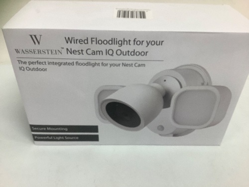 Wired Floodlight for Nest Cam IQ, Appears New, Sold as is - Lot 5