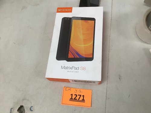 Matrix Pad S8 Andriod Tablet - Lot 1271