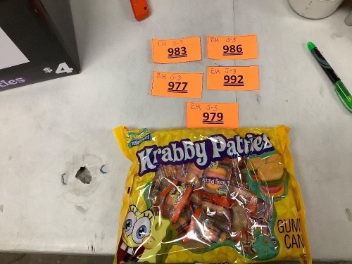 Box of Krabby Patties 12 bags - Lot 977
