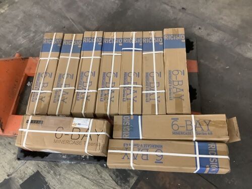 Lot of (10) 6 Bay Mining Rig Frames  - Lot 294