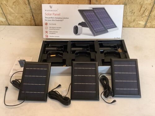 Wasserstein Solar Panel for Arlo Essential, Set of 3 - Lot 317