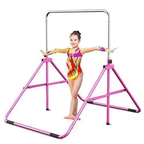 Gymbarpro Gymnastics Training Bar for Kids, Pink  - Lot 188