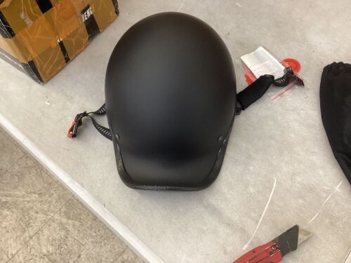 Half Face Motorcycle Helmet  - Lot 485