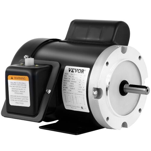 VEVOR 800 RPM Single Phase Electric Compressor Motor, 3/4 HP, AC 115V 230V - Lot 177