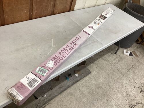 Novascreen Retractable Screen Patio Door - Lot 532