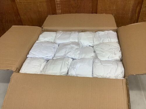 White Spandex Chair Covers, 50 pc  - Lot 515