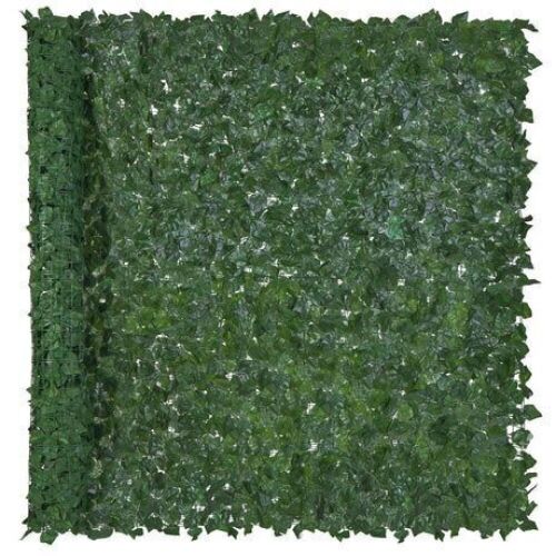 Outdoor Faux Ivy Privacy Screen Fence 96" x 72"  - Lot 735
