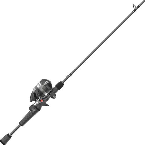 Zebco Bullet Spincast Reel and Fishing Rod Combo, IM8 Graphite Fishing Pole, Changeable Right- or Left-Hand Retrieve - Lot 529