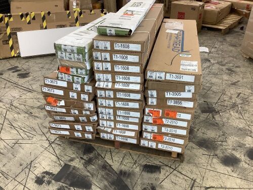 Pallet of Cap A Tread Stair Tread Covers & Riser Trim - Multiple Styles  - Lot 44