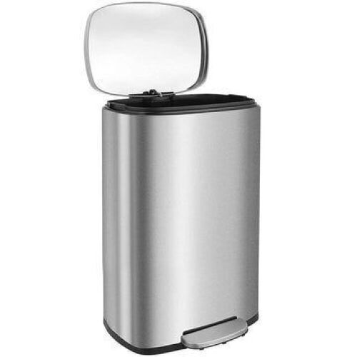 Ohwill 13.2 Gal Stainless Steel Step Trash Can  - Lot 98