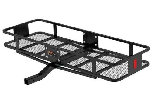CURT 500 lb. Capacity 60 in. x 20 in. Steel Basket Style Hitch Cargo Carrier for 2 in. Receiver - Lot 76