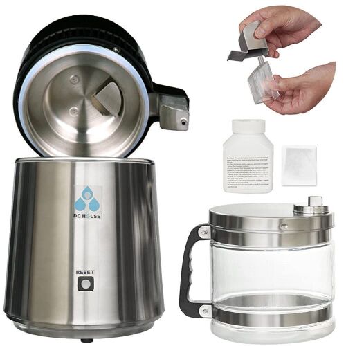 DC HOUSE Countertop Stainless Steel Water Distiller - Lot 85