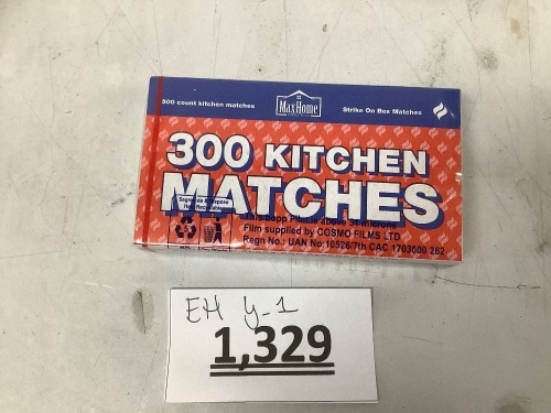 Box Of Match Home Matches - Lot 1329