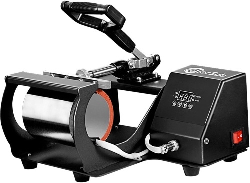 ColorSub Mug Heat Press Machine Sublimation Digital Transfer Machine for DIY Mugs Cup Bottle with 6-11oz - Lot 9752