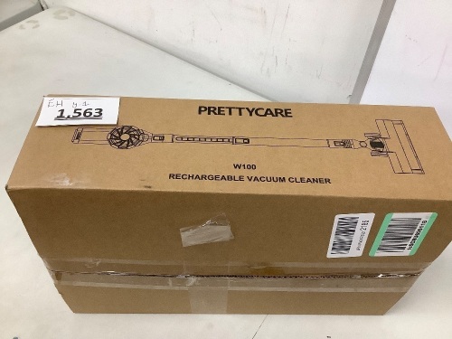 Pretty Care Rechargeable Vacuum Cleaner w100 - Lot 1563
