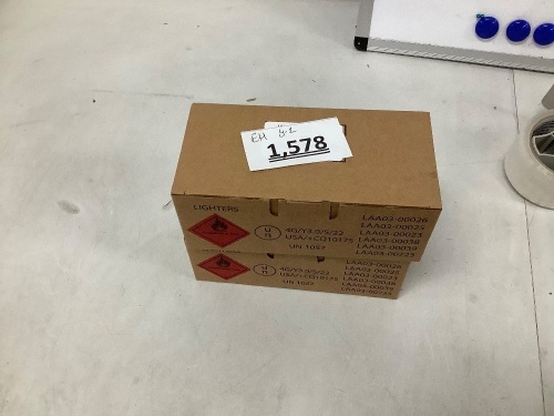 Box Of 3 Pack BIC Lighters - Lot 1578