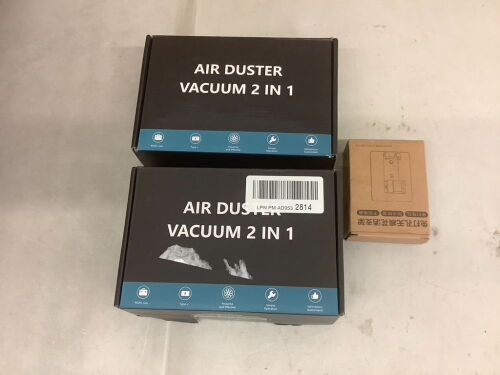 Lot of (2) Electric Air Duster Computer Vacuum Cleaner  - Lot 631