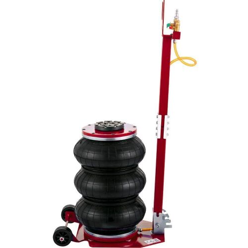 VEVOR 6600lbs Capacity, Pneumatic Car Jack with Two Wheels, Folding Rod Fast Lifting - Lot 653