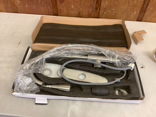 Single Handle Pull Down Kitchen Faucet  - Lot 672